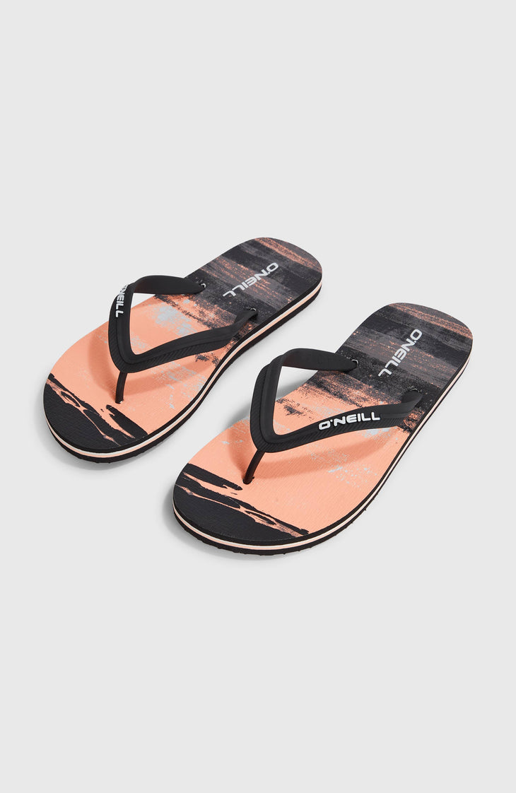 Profile Graphic Sandalen | Coral Melted Texture