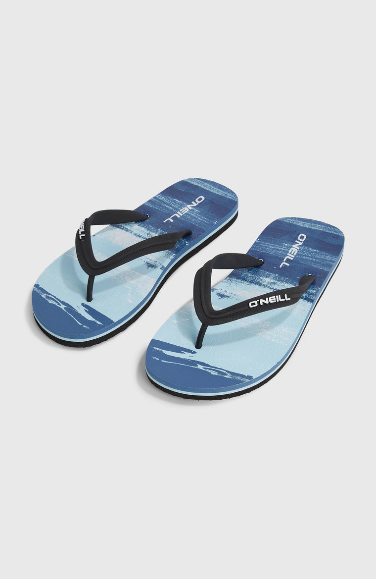 Profile Graphic Sandalen | Blue Melted Texture Profile Graphic Sandalen | Blue Melted Texture