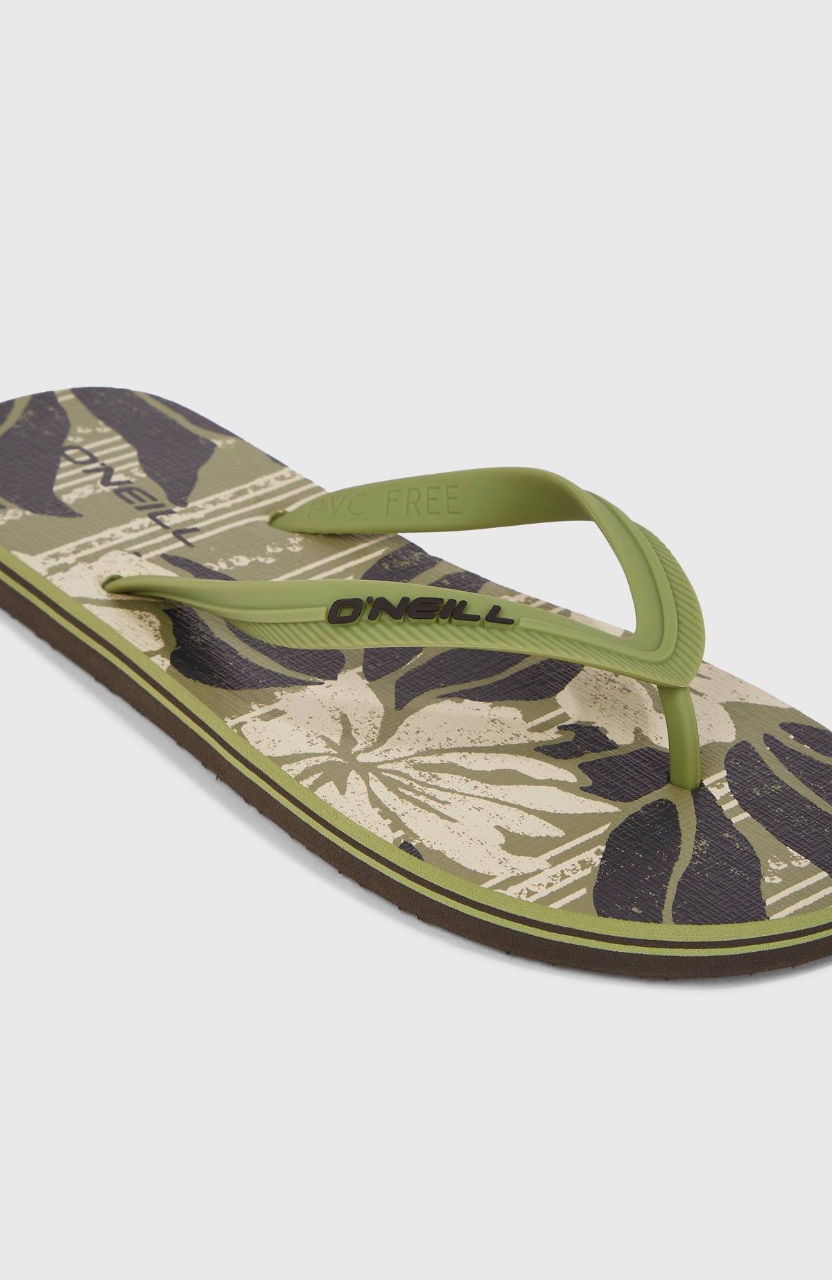 Profile Graphic Sandalen | Green Dusty Flower