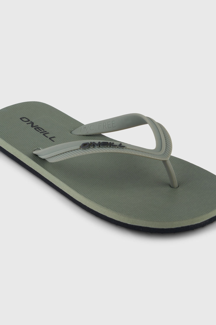 Profile Small Logo Sandalen | Military Green