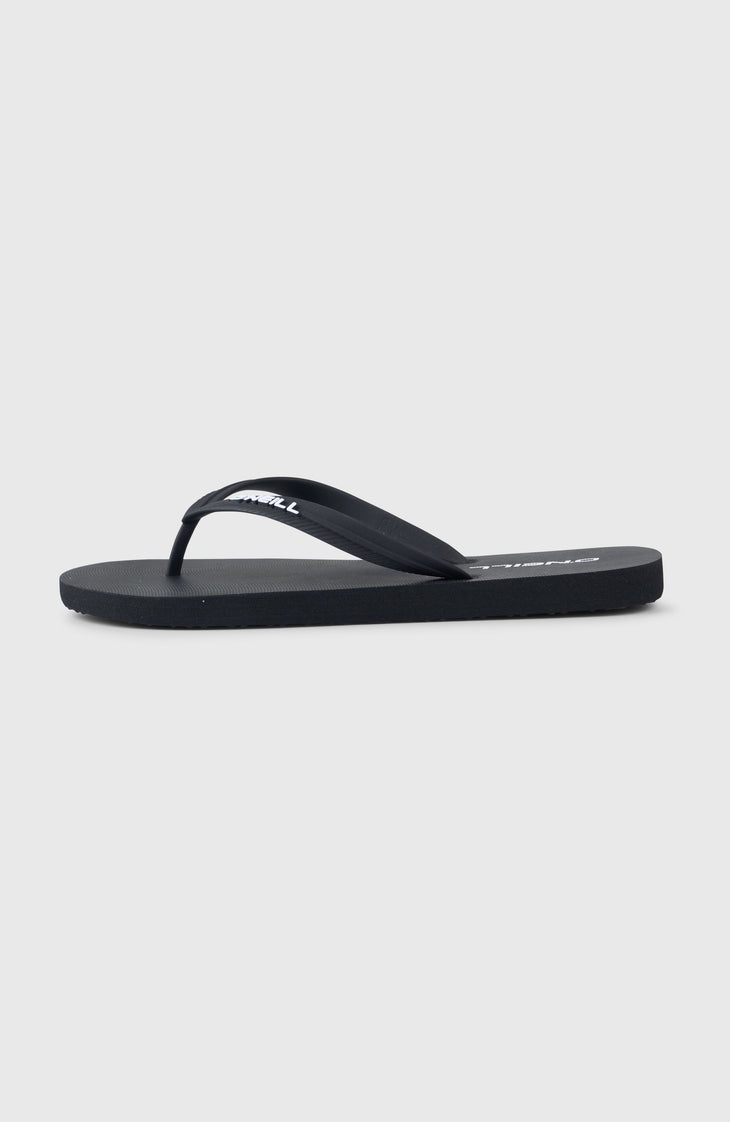 Profile Small Logo Sandalen | Black Out