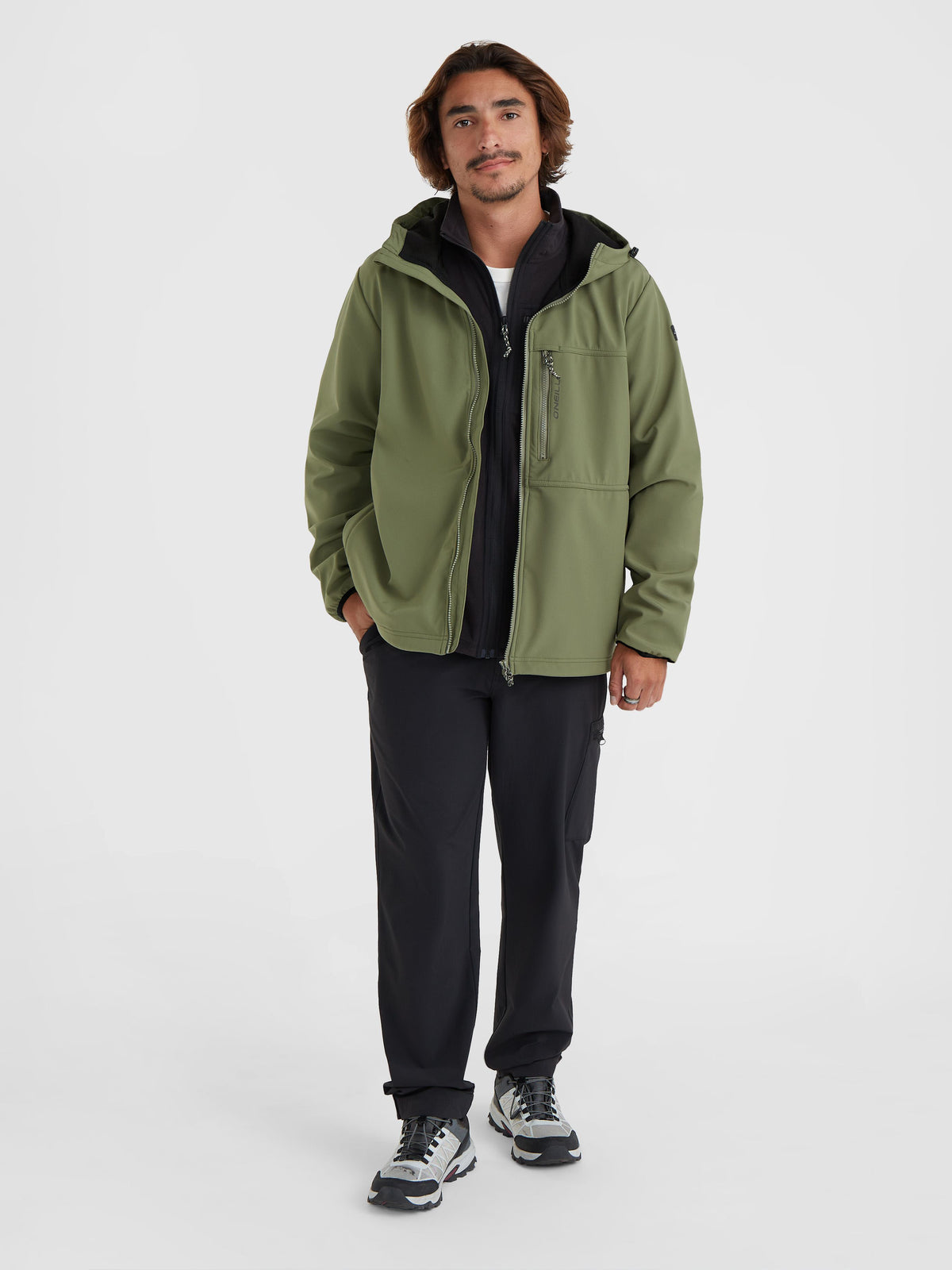 O'Neill TRVLR Series Softshell-Jacke | Deep Lichen Green
