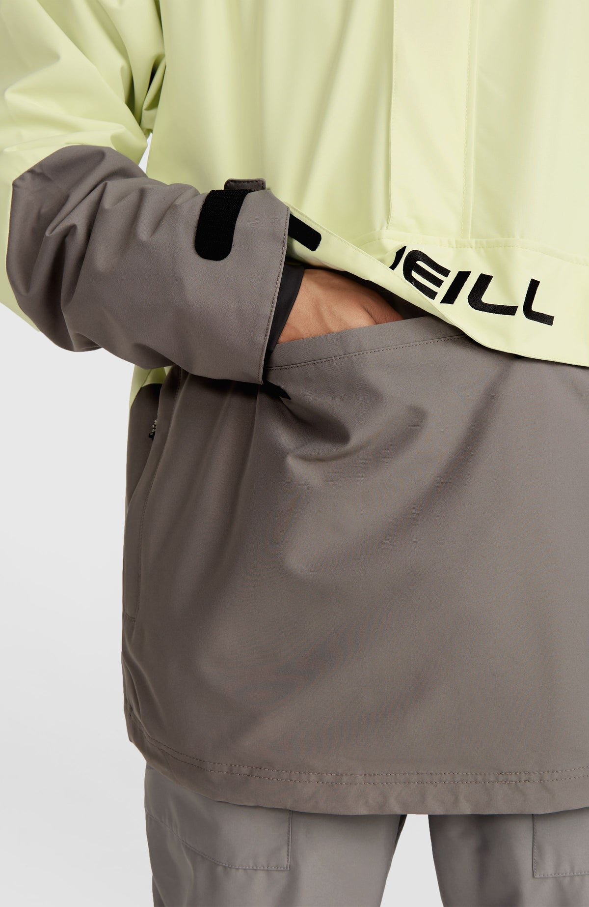 O'Riginals Anorak Skijacke | Lime Wash Colour Block