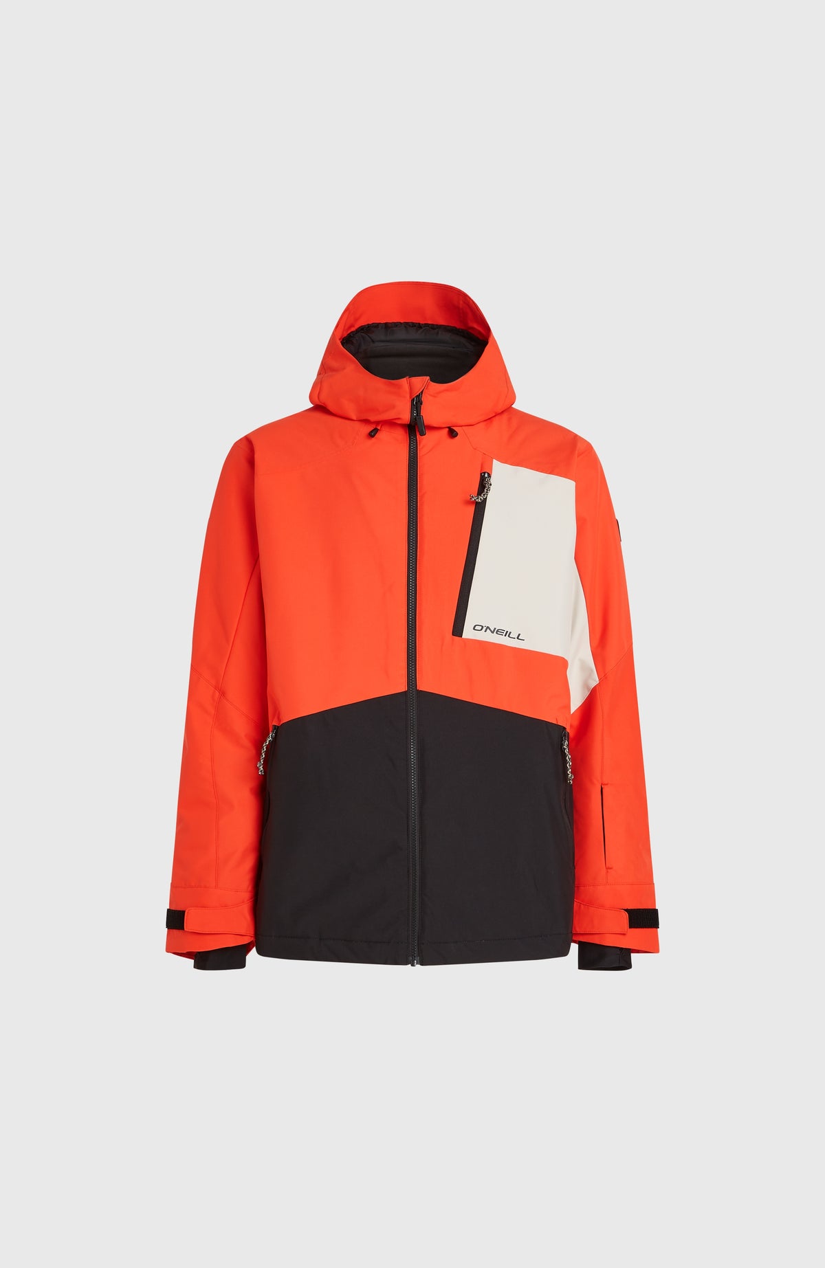 Hammer Block Skijacke | Paprika Flame Colour Block