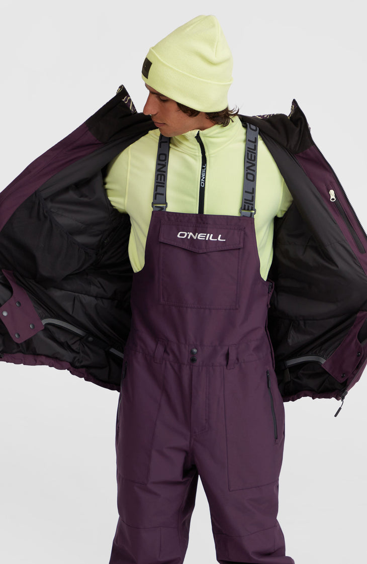 O'Riginals Block Skijacke | Dark Purple Sketcheritage