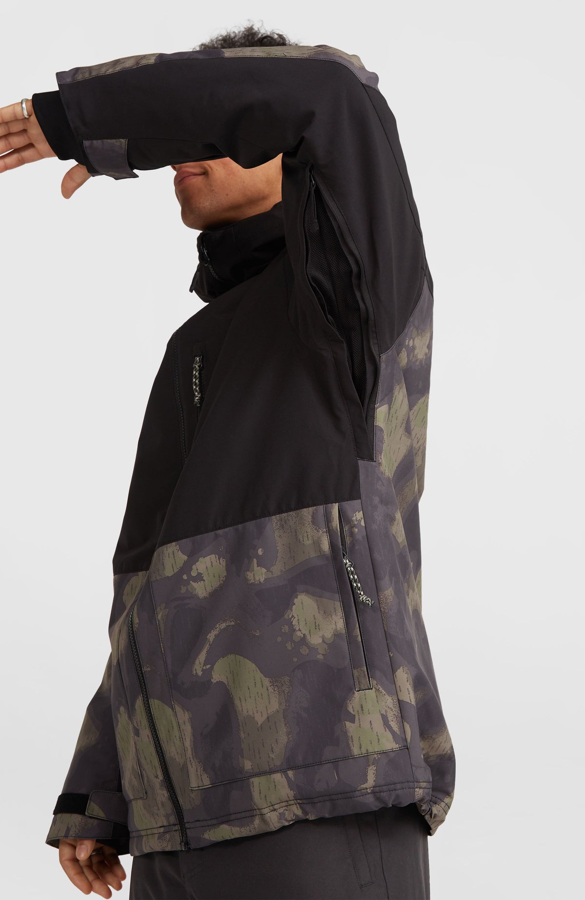 O'Riginals Block Skijacke | Black Night Camo