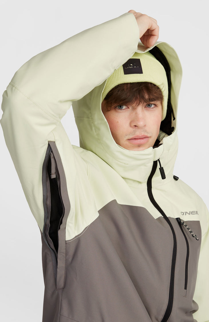 Hammer Plus Skijacke | Flint Stone Colour Block