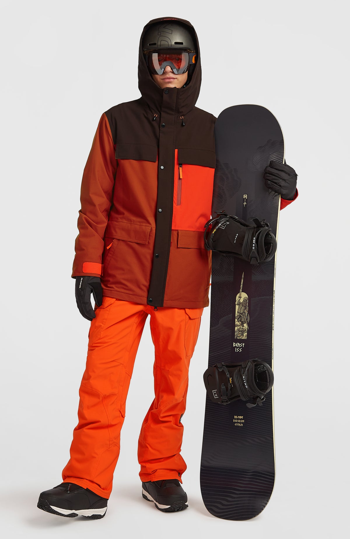 FWC'Peak Pro Skijacke | Bonfire Colour Block