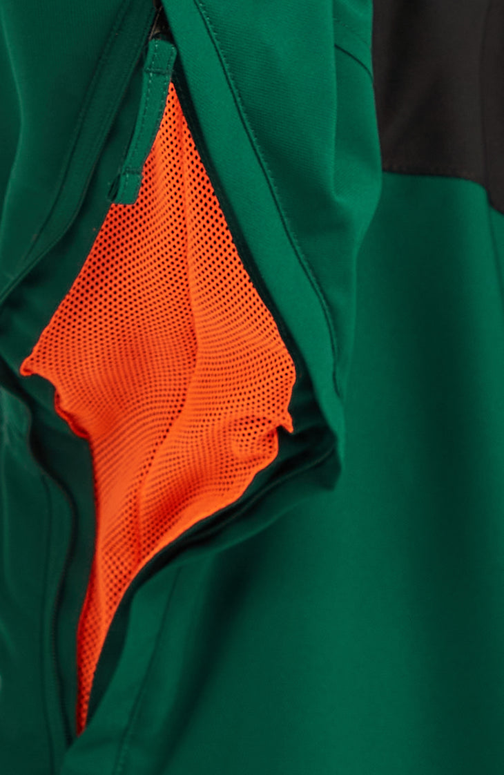 FWC'Peak Skijacke | Emerald Envy Colour Block