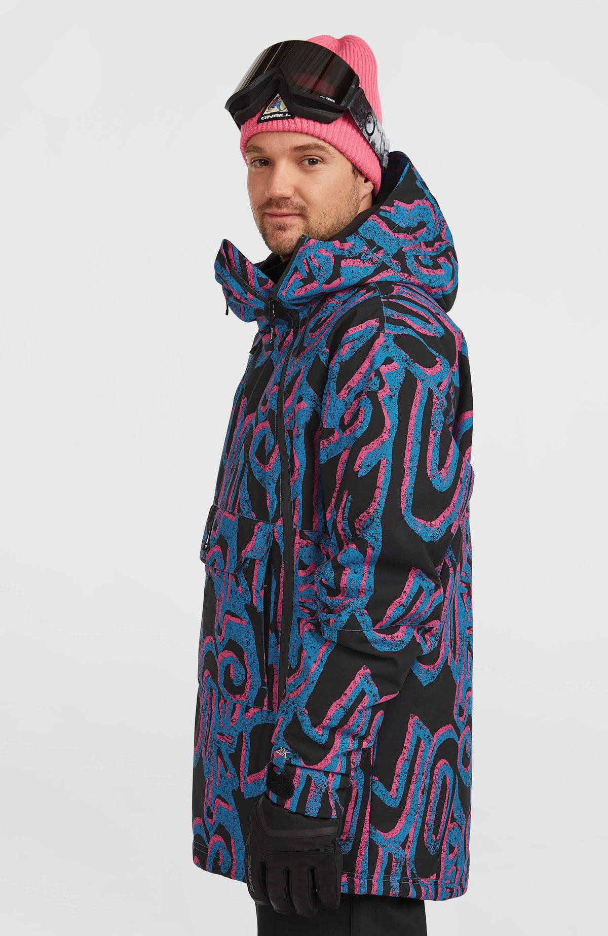 FWC'Play Asymmetric Ski- und Snowboardjacke | Pink Legacy