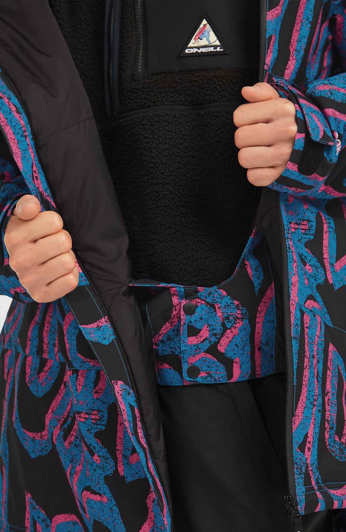 FWC'Play Asymmetric Ski- und Snowboardjacke | Pink Legacy