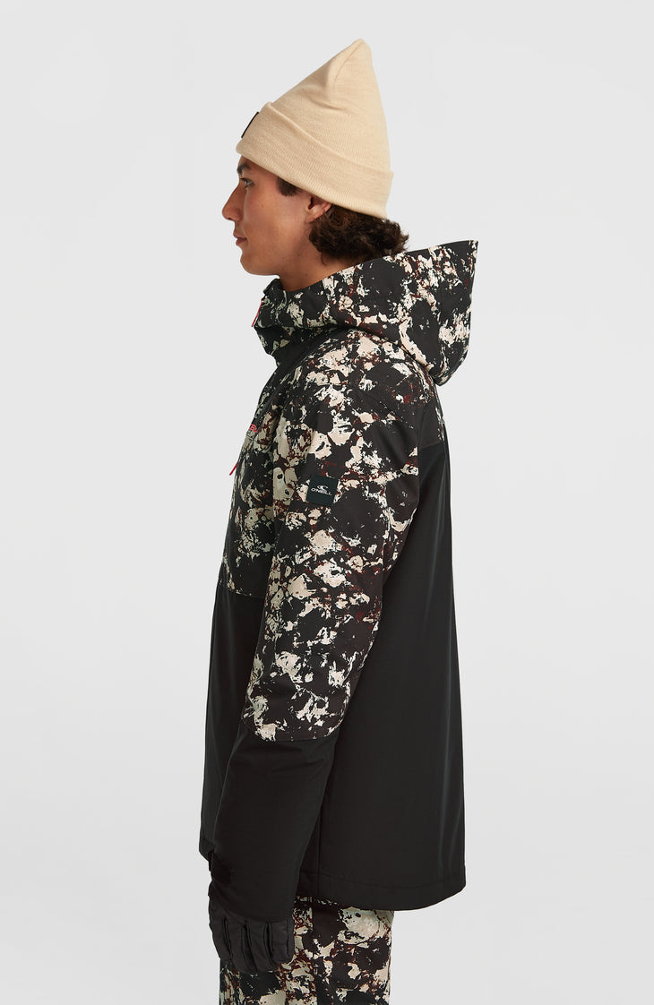 FWC'Cruz Triple Skijacke | Black/Beige Quarry