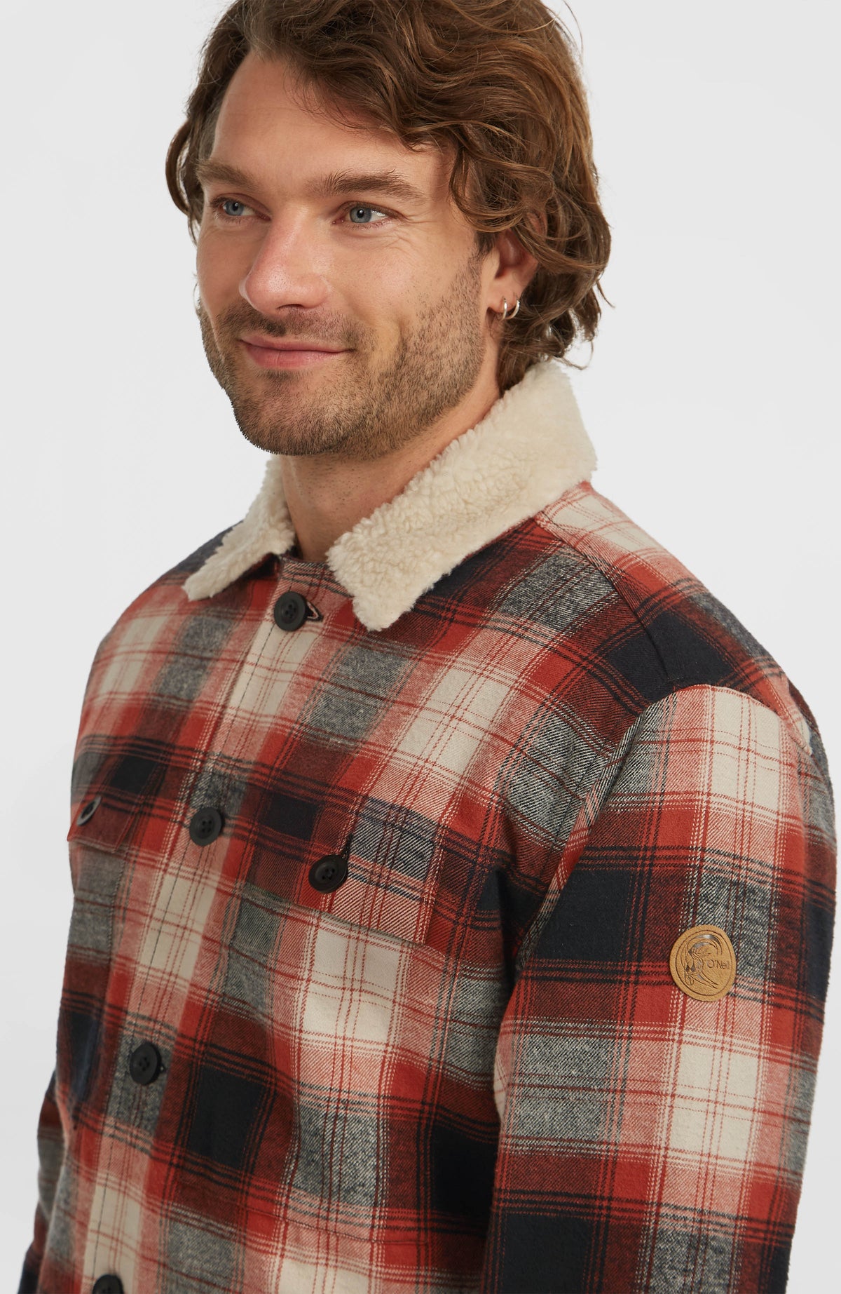 O'Riginals Jacke mit Fleecefutter | Bonfire Check