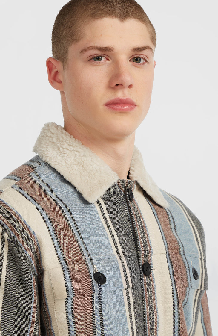 O'Riginals Jacke mit Fleecefutter | Blue Vintage O'Neill Stripe