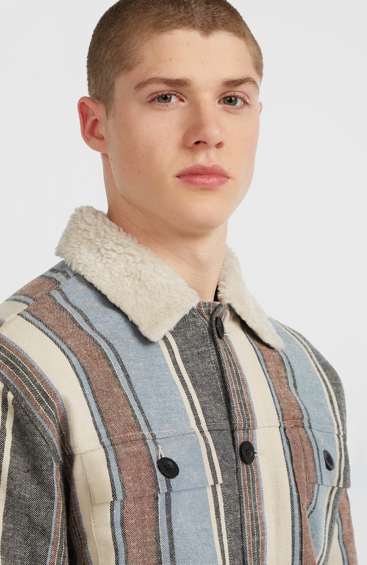 O'Riginals Jacke mit Fleecefutter | Blue Vintage O'Neill Stripe