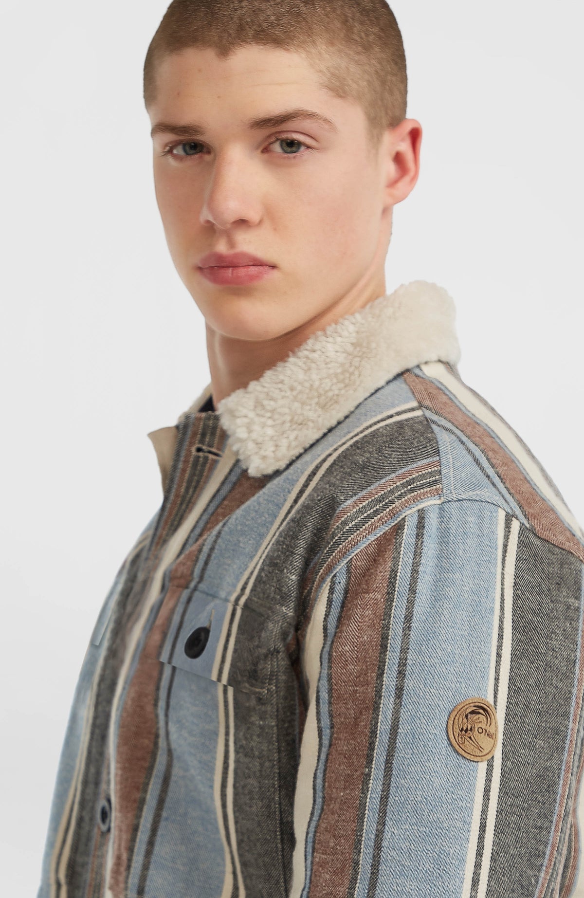 O'Riginals Jacke mit Fleecefutter | Blue Vintage O'Neill Stripe