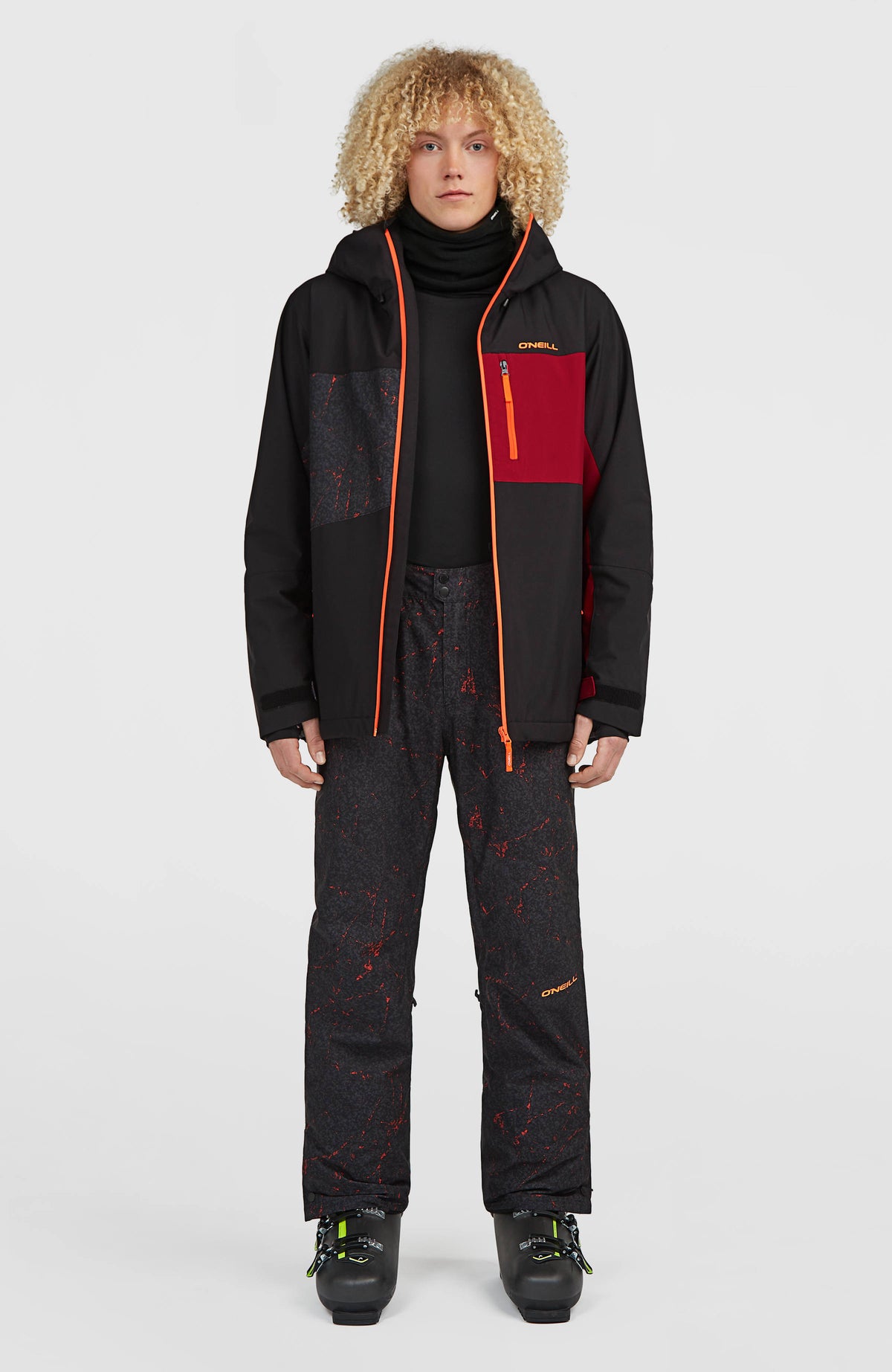 FWC'Cruz Triple Skijacke | Black Out Colour Block