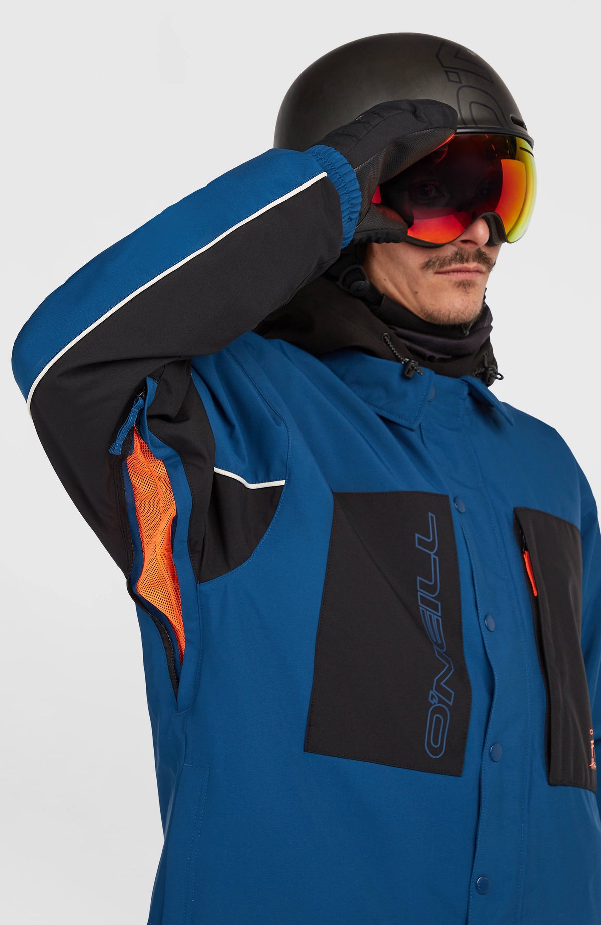 FWC'Play Shacket Ski- und Snowboardjacke | Regal Blue Colour Block