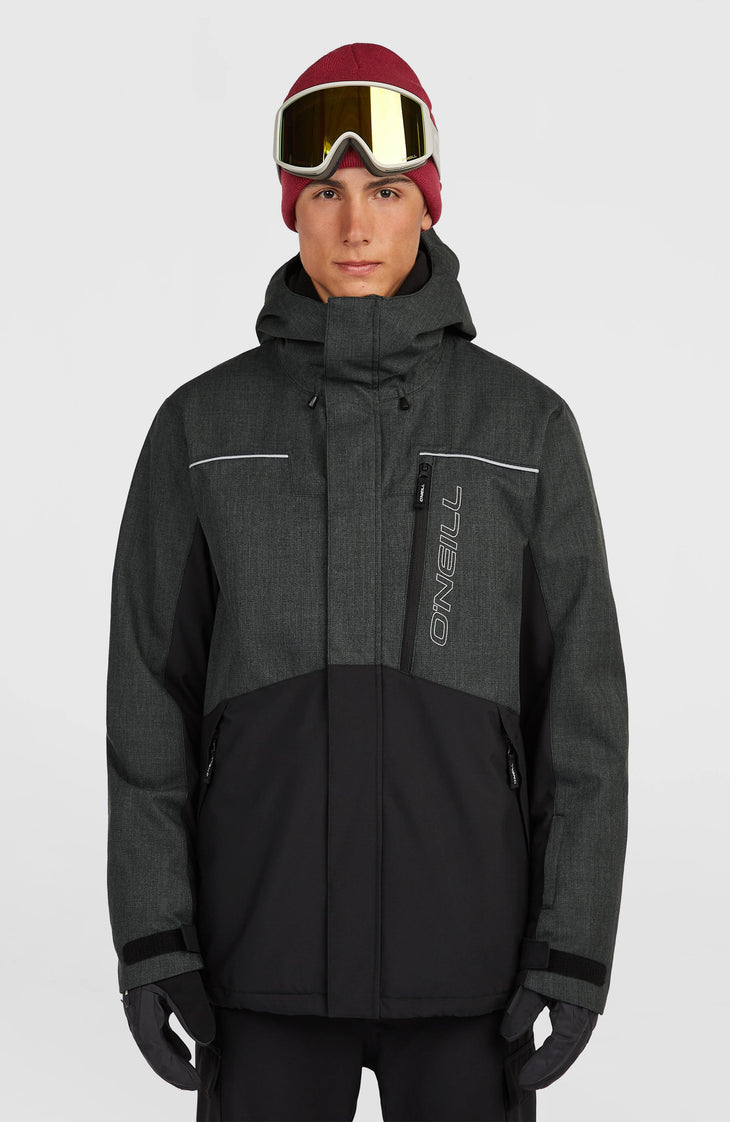 FWC'Cruz Melange Skijacke | Black Out Colour Block