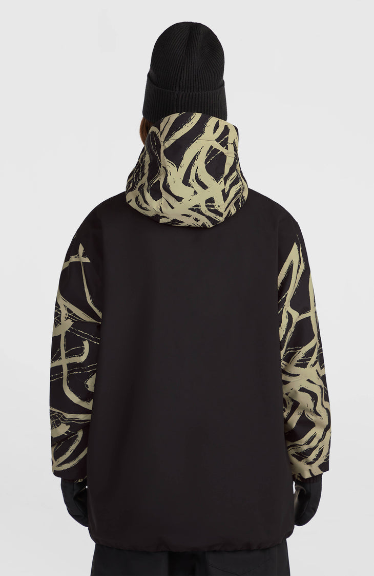 FWC'Play Park Ski- und Snowboardjacke | Beige Snowtracks