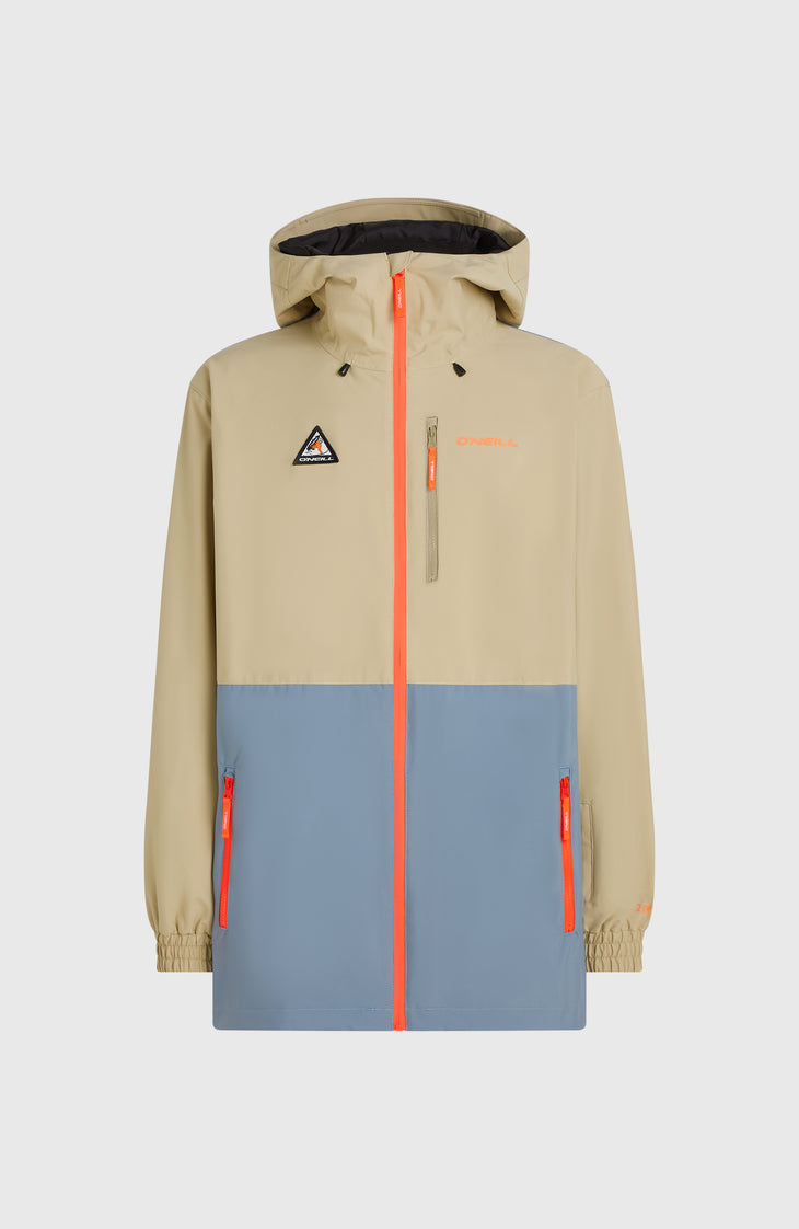 FWC'Play Park Ski- und Snowboardjacke | Olive Blush Colour Block