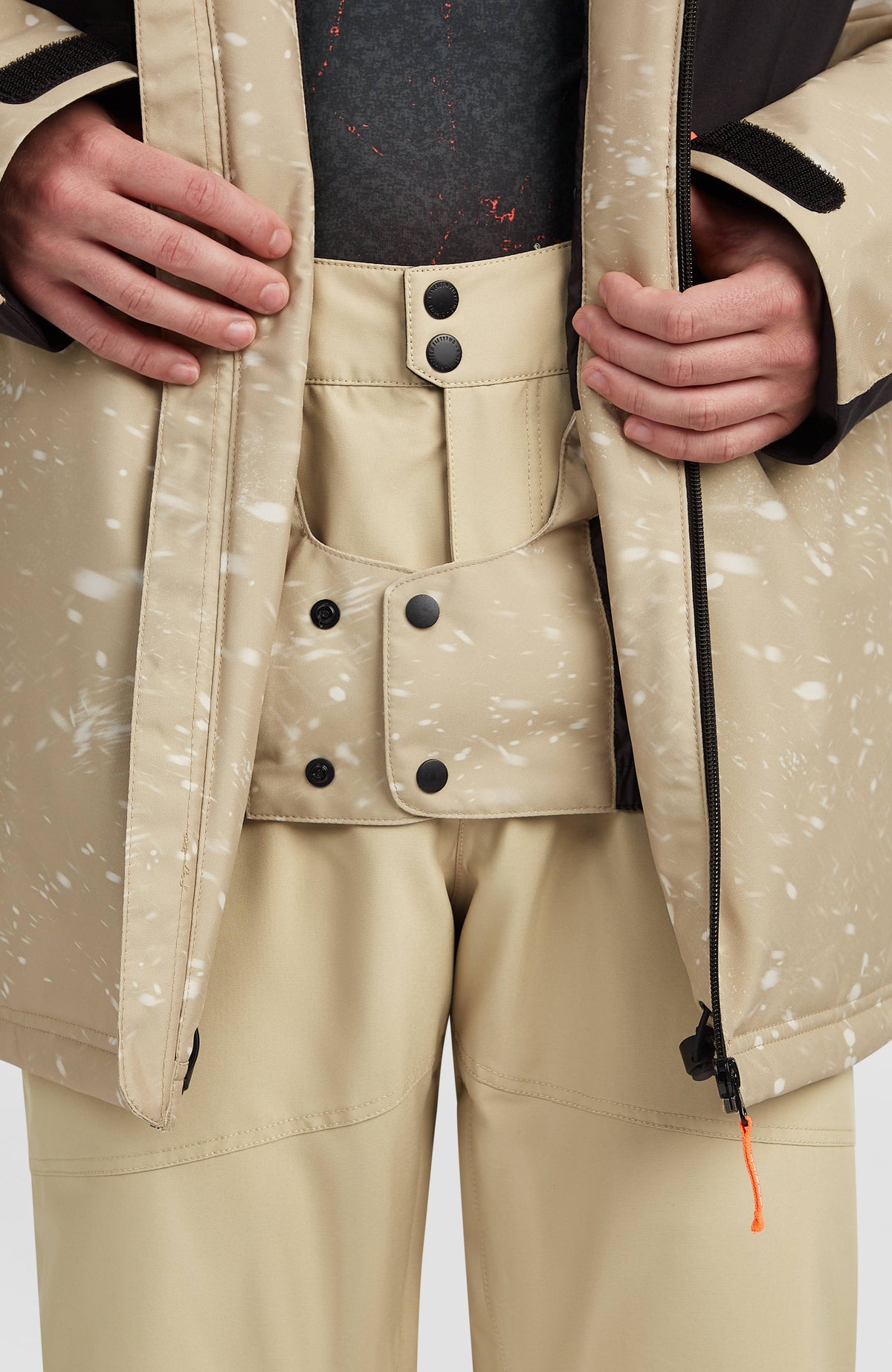 FWC'Cruz Mean Machine Skijacke | Beige Snow Storm