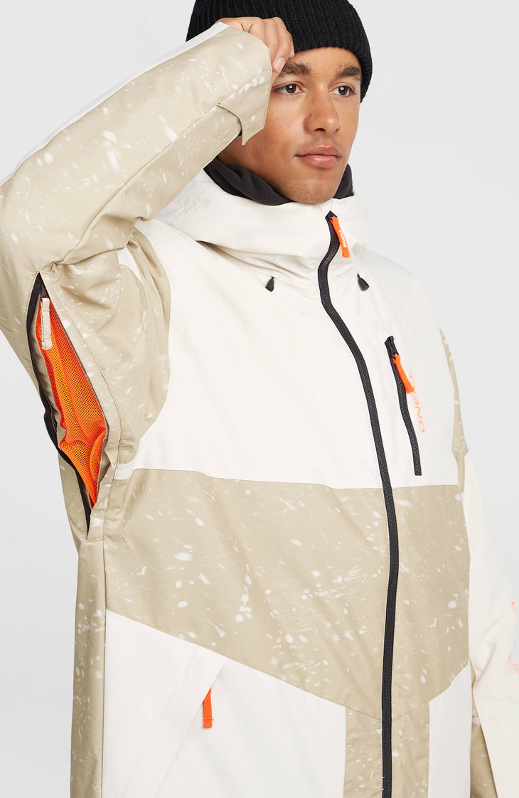 FWC'Cruz Break Point Skijacke | Beige Snow Storm