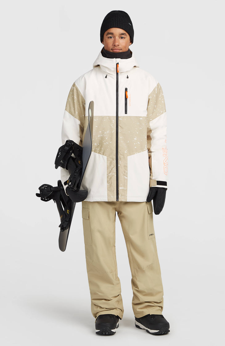 FWC'Cruz Break Point Skijacke | Beige Snow Storm