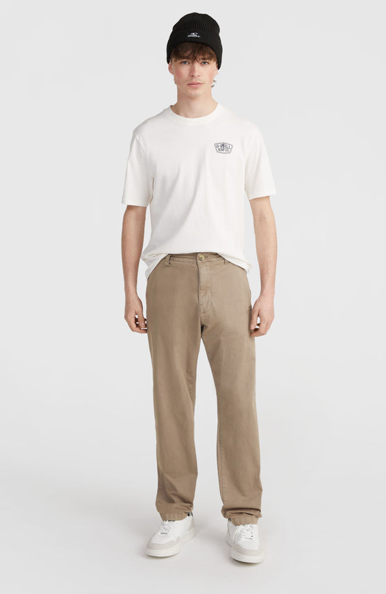 Essentials Chino-Hose | Concrete