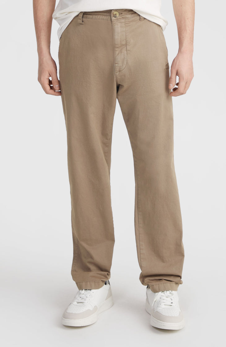 Essentials Chino-Hose | Concrete