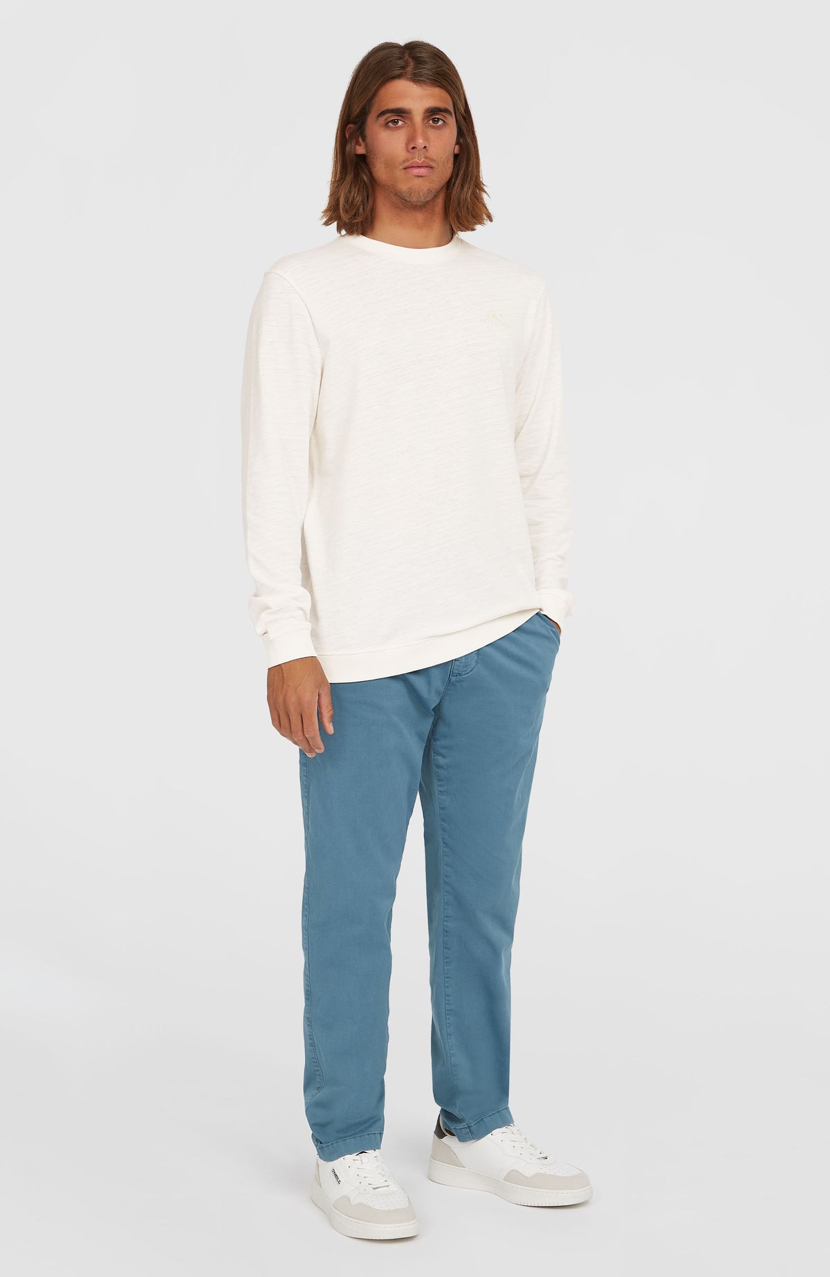 Essentials Chino-Hose | Copen Blue