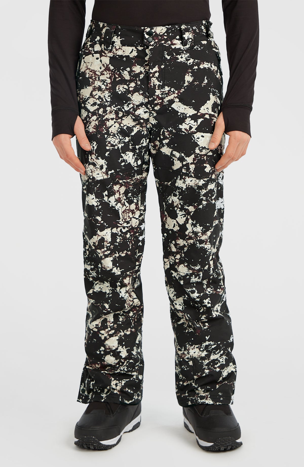 FWC'Cruz Skihose | Black/Beige Quarry