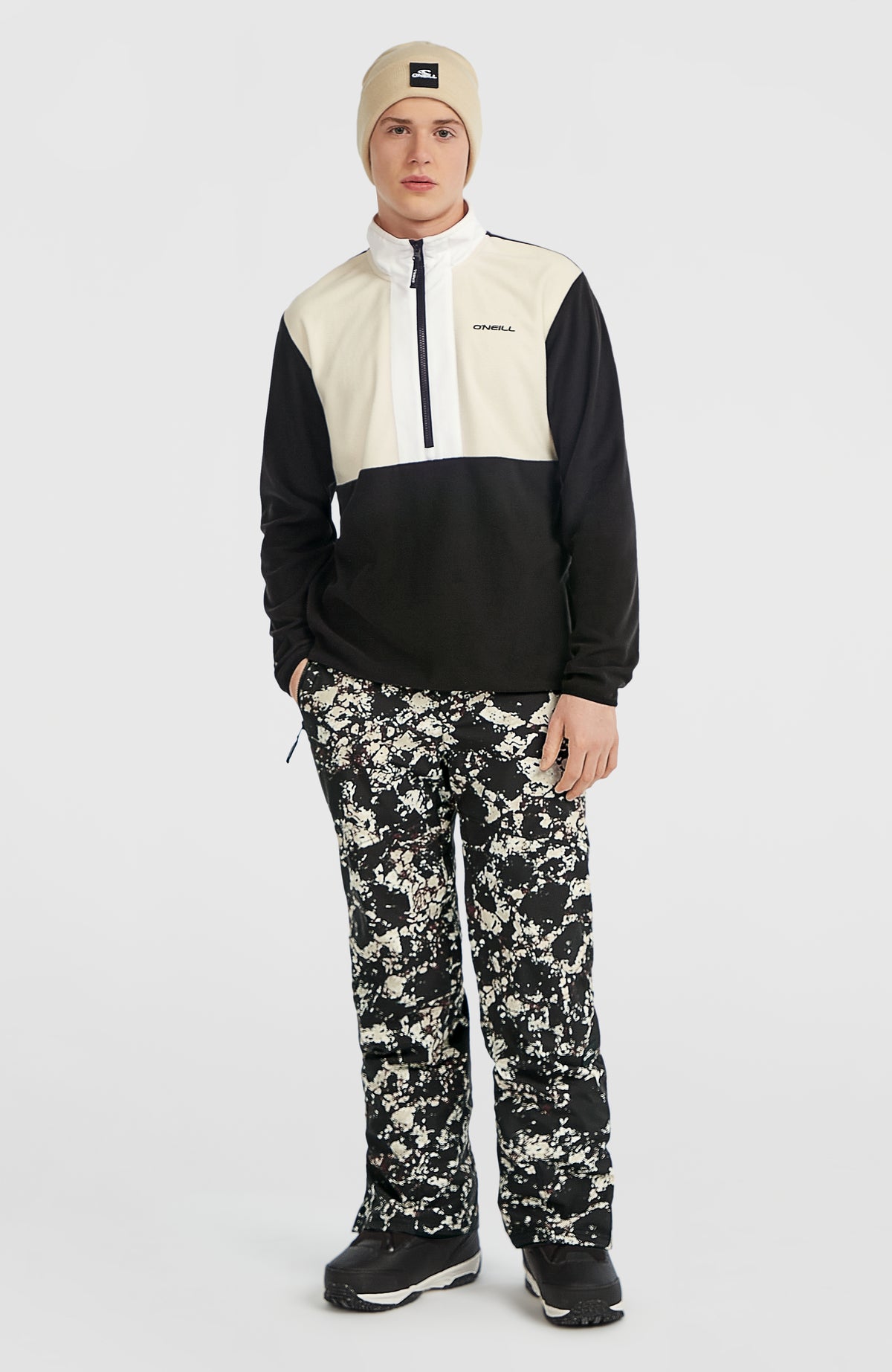 FWC'Cruz Skihose | Black/Beige Quarry