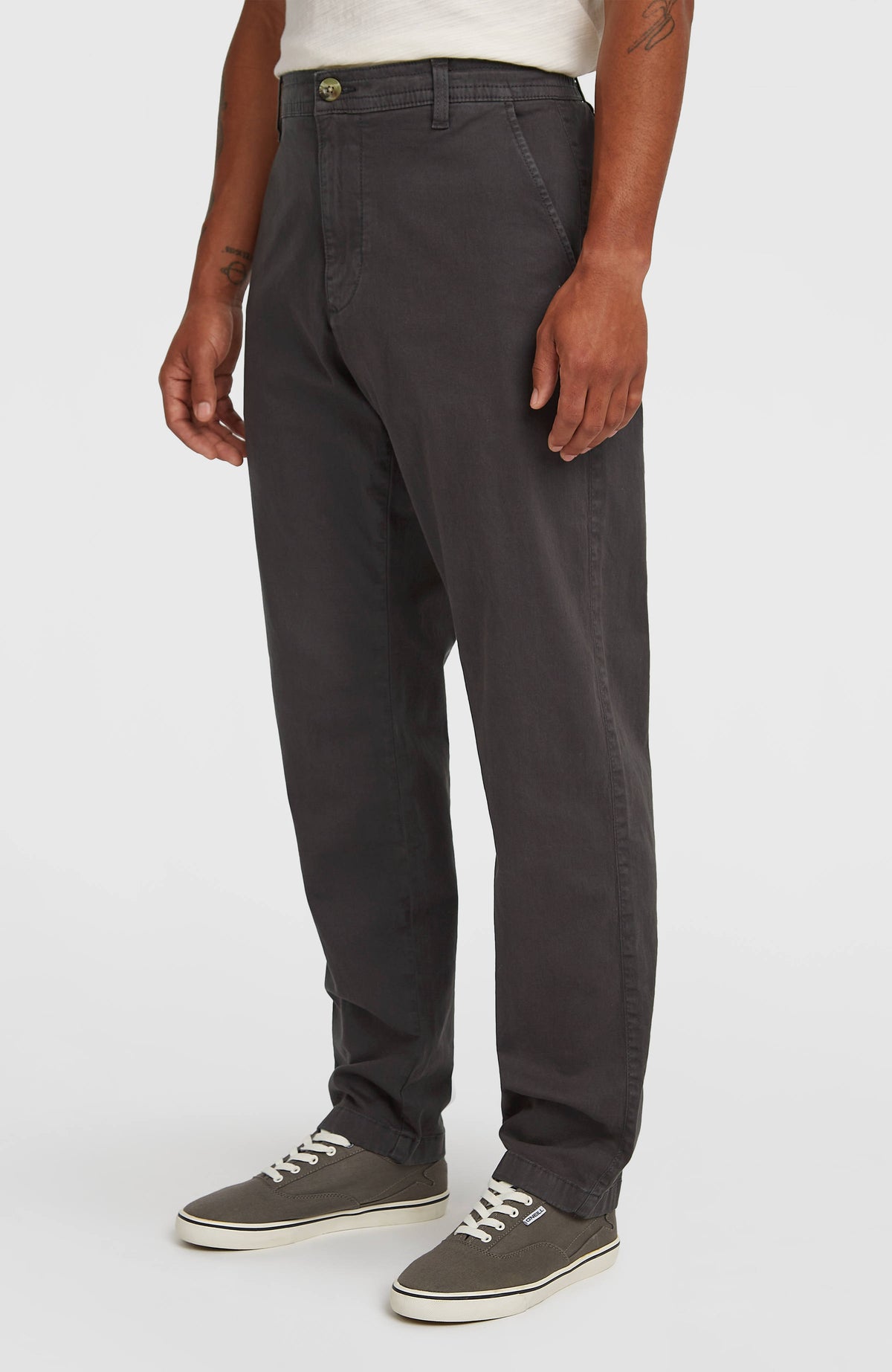 Essentials Chino-Hose | Raven