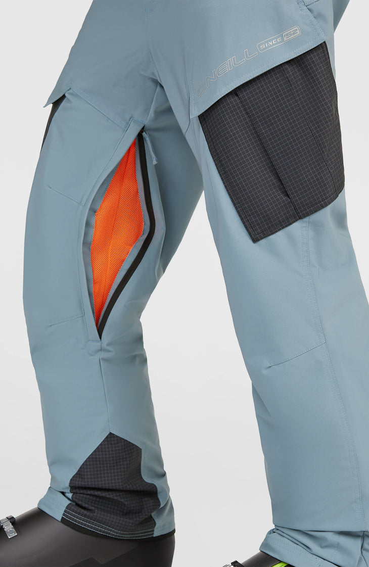 FWC'Peak Cargo-Skihose | Murky Water Colour Block