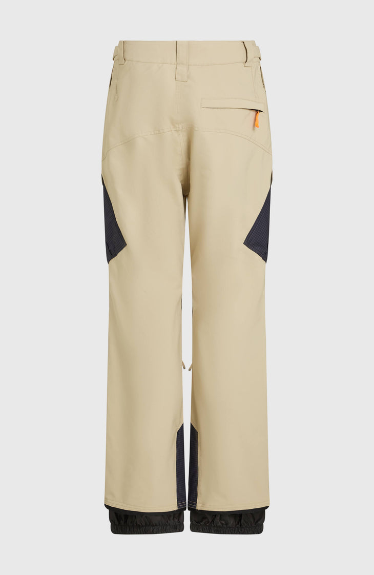 FWC'Peak Cargo-Skihose | Olive Blush Colour Block