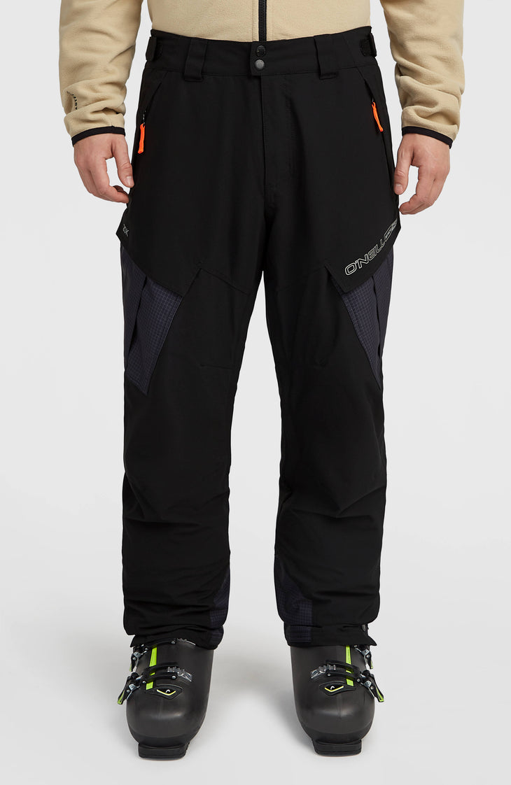 FWC'Peak Cargo-Skihose | Black Out Colour Block