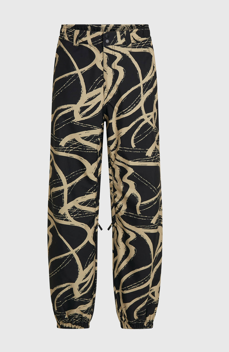 FWC Oversized Ski- und Snowboardhose | Beige Snowtracks