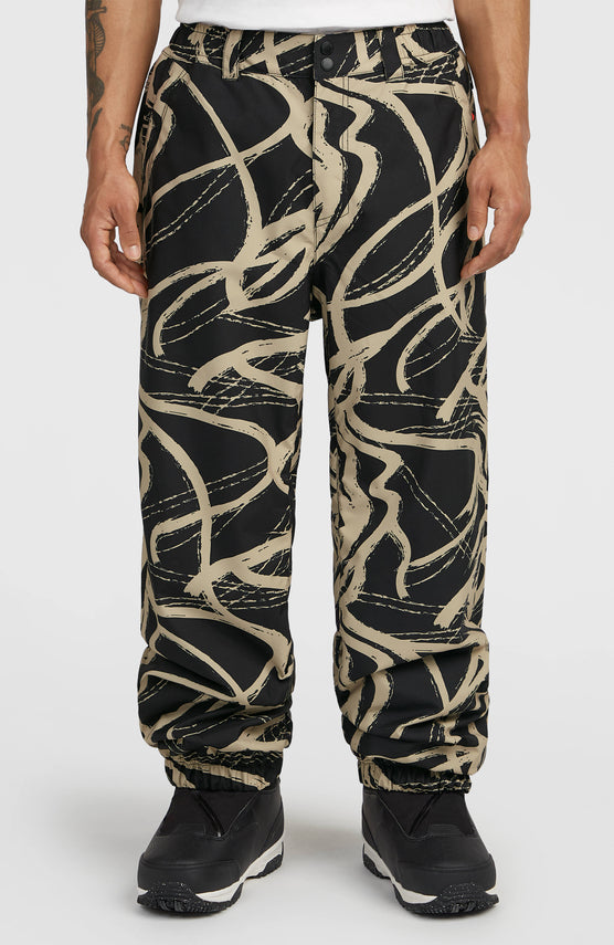 FWC Oversized Ski- und Snowboardhose | Beige Snowtracks