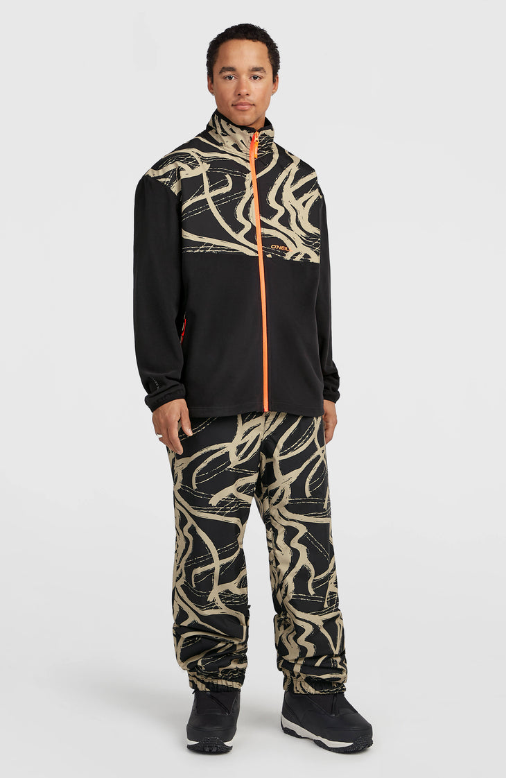 FWC Oversized Ski- und Snowboardhose | Beige Snowtracks