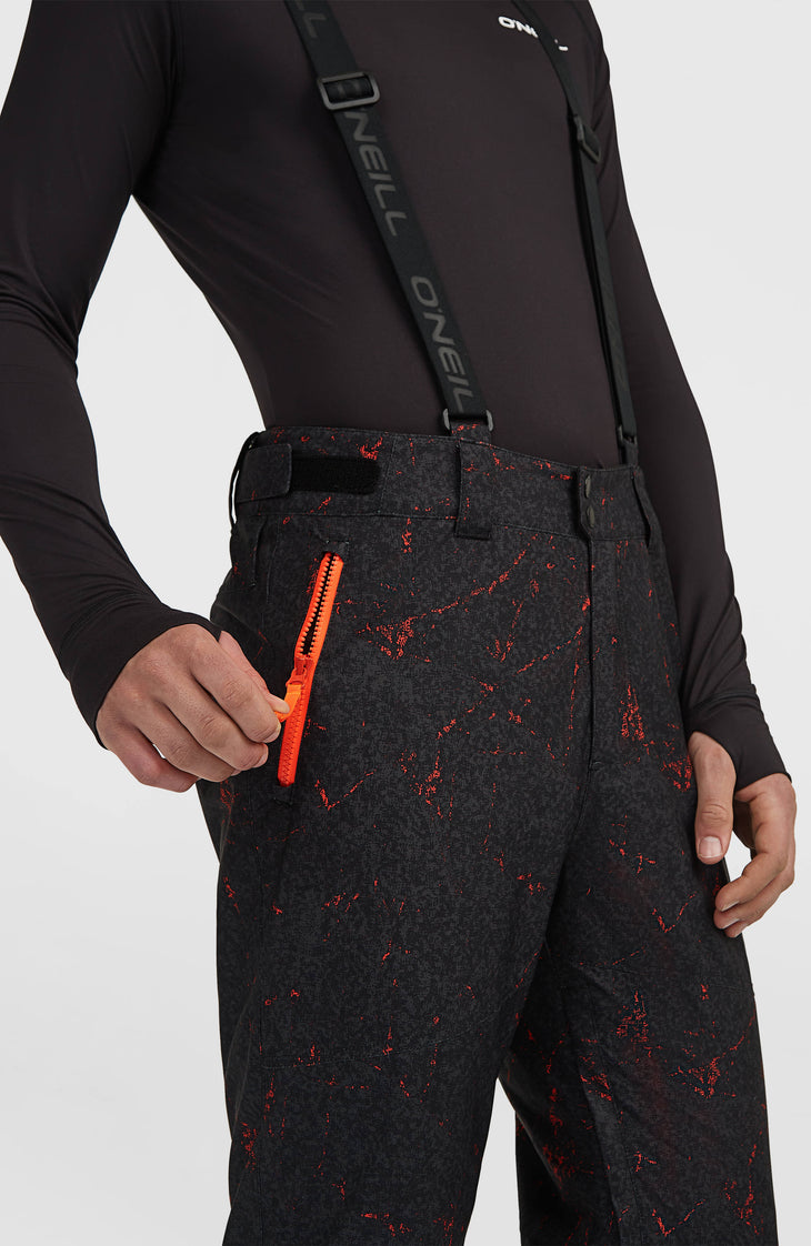 FWC'Cruz Skihose mit Trägern | Black Basalt