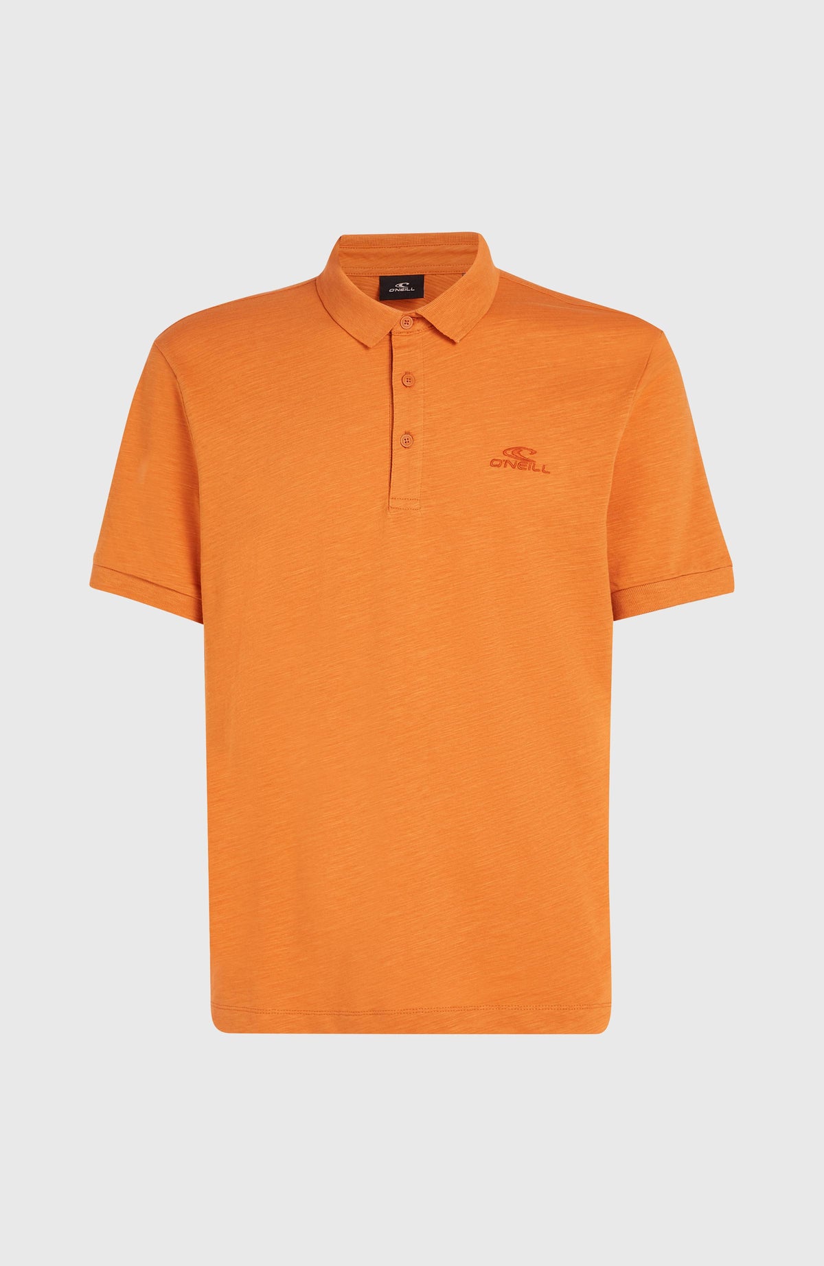 Slub Small Logo Poloshirt | Cinnamon Stick