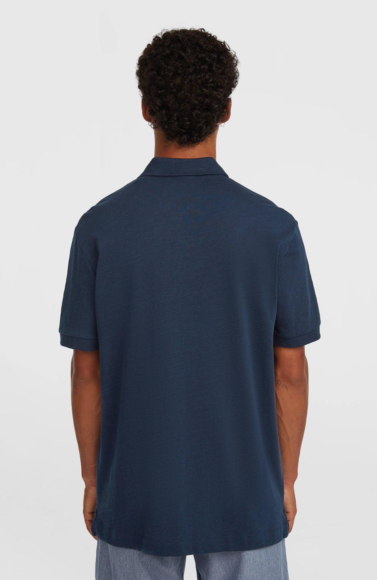 Slub Poloshirt | Ink Blue