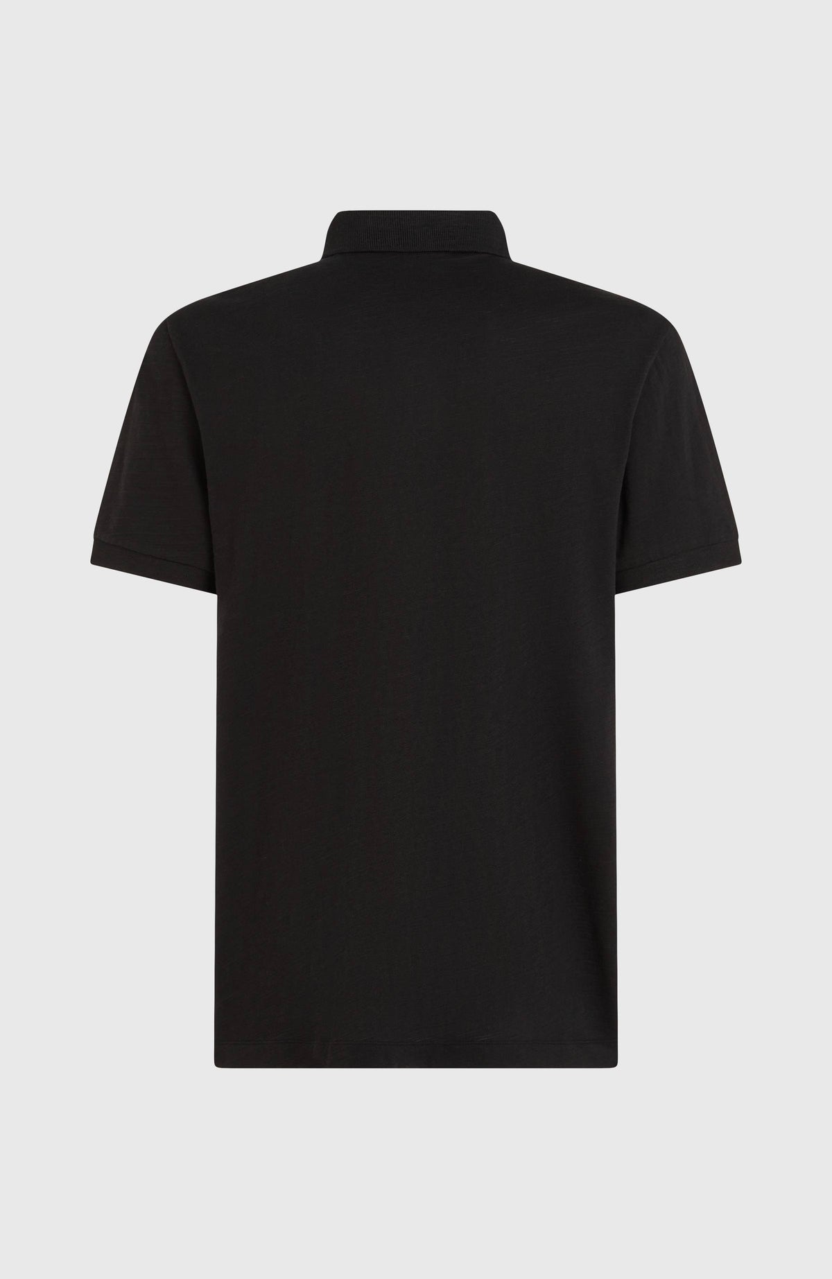 Slub Poloshirt | Black Out