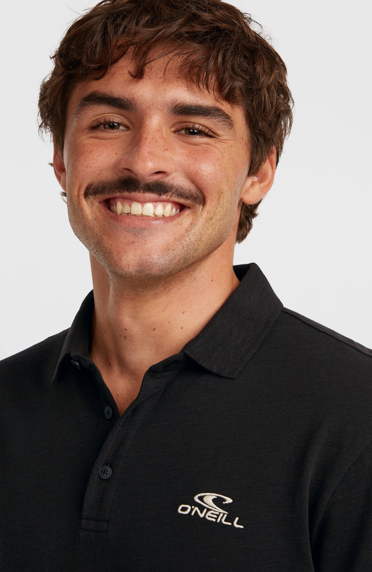 Slub Poloshirt | Black Out