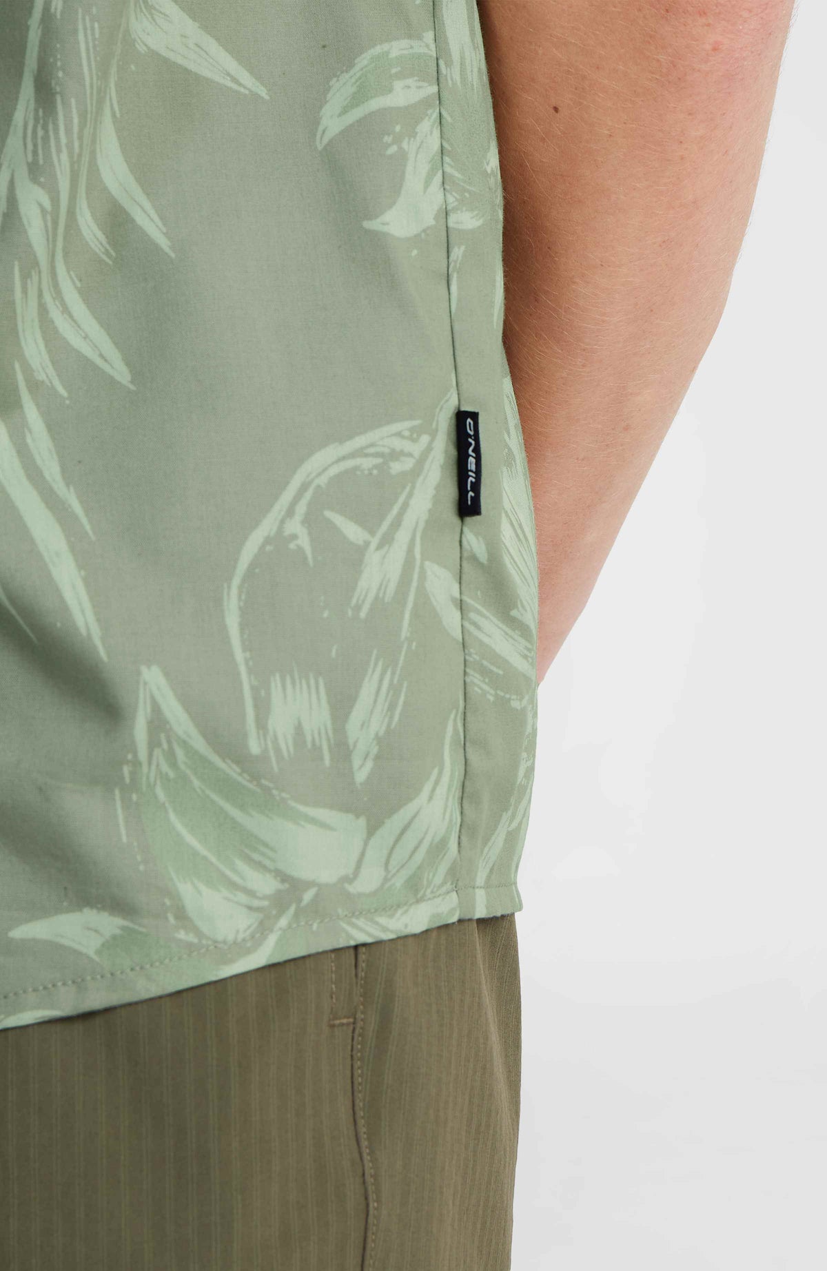 Mix and Match Floral Hemd | Green Tonal Tropicana
