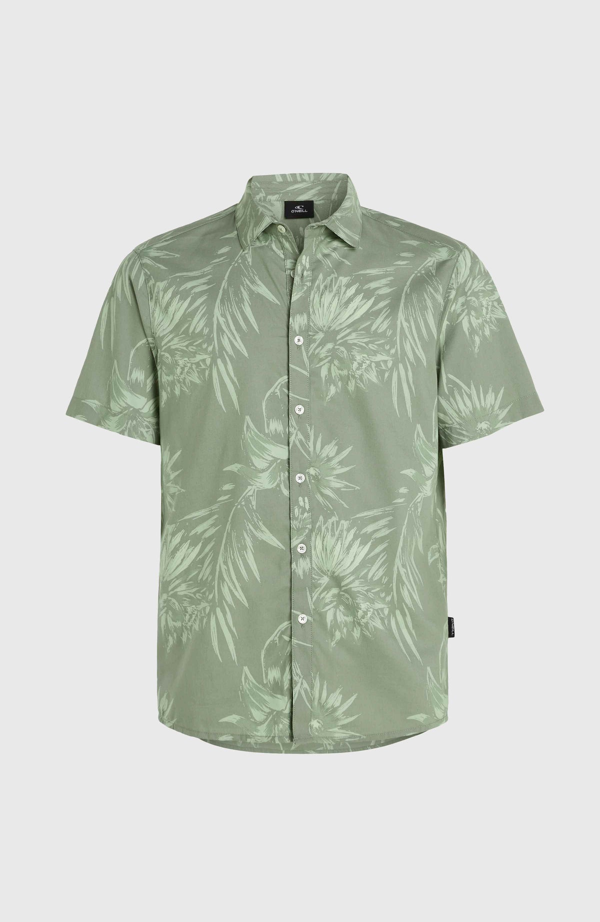 Mix and Match Floral Hemd | Green Tonal Tropicana
