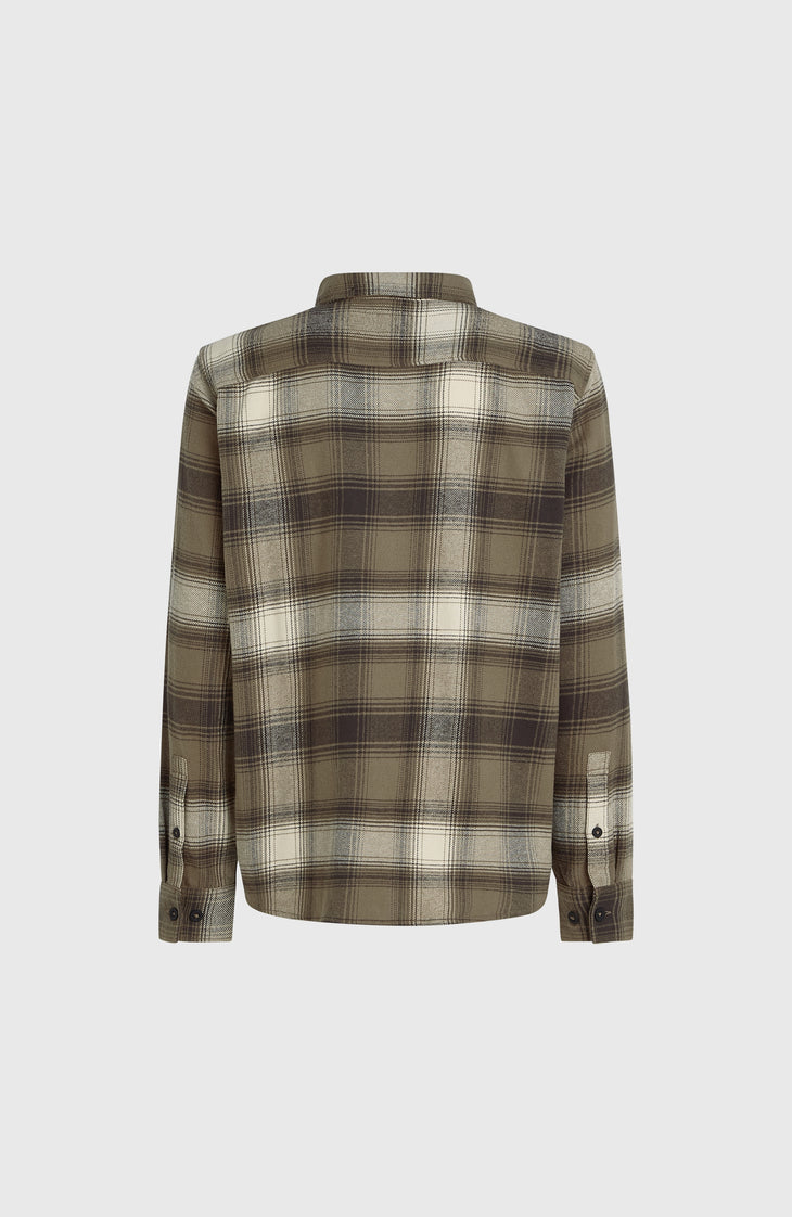 Check Flanellhemd | Brown Check Small