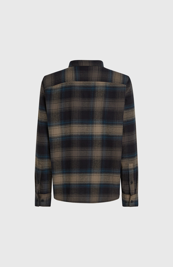 Check Flanellhemd | Black Check Small