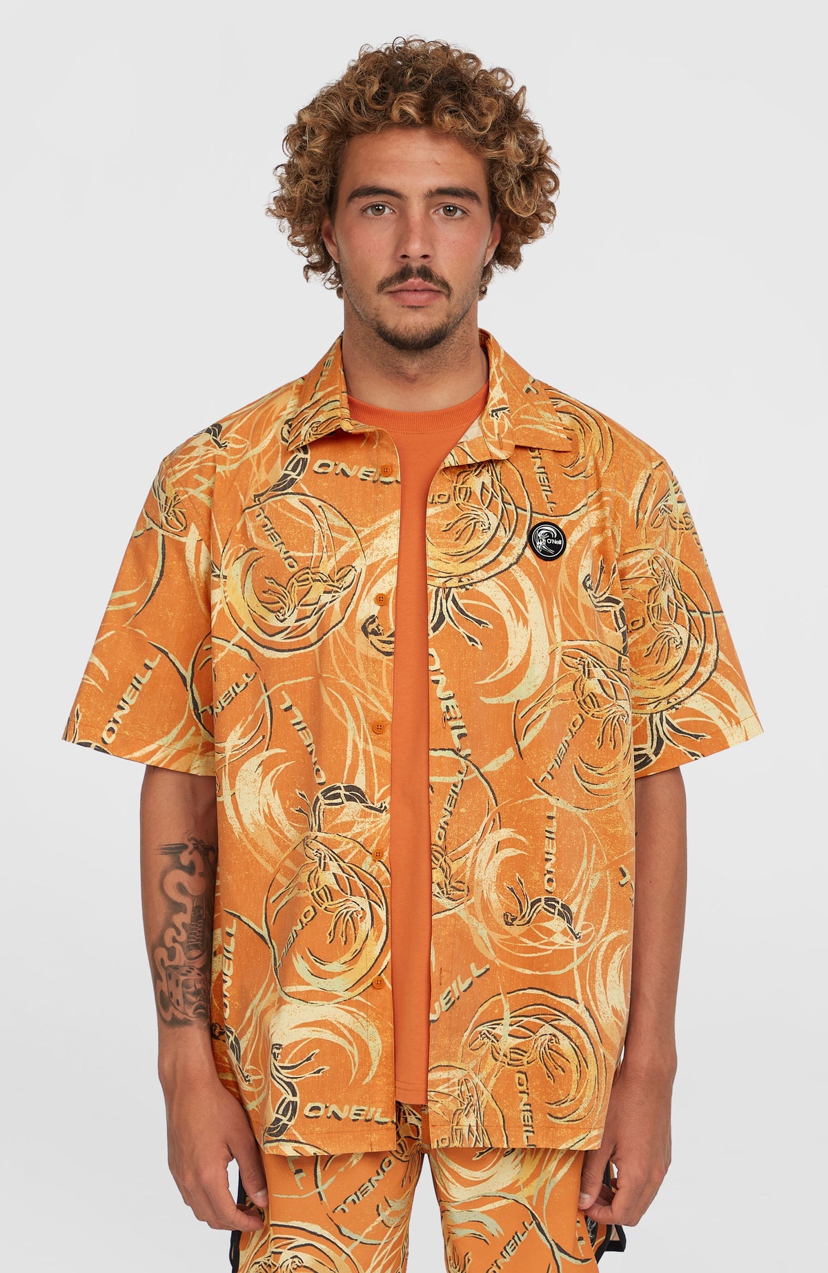 O'Riginals UPF 50+ Kurzarmhemd | Orange Originals